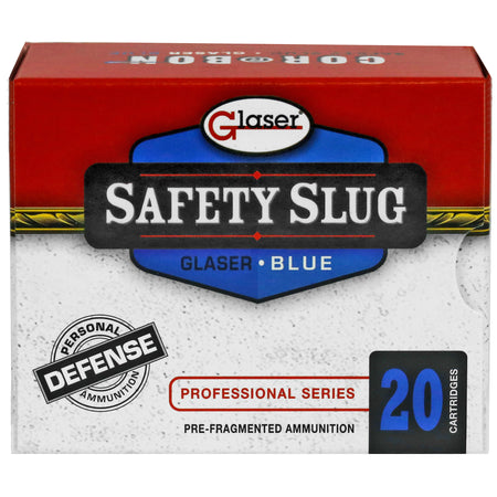 Glaser .38 Special Blue +P 80gr PolyTip Ammo