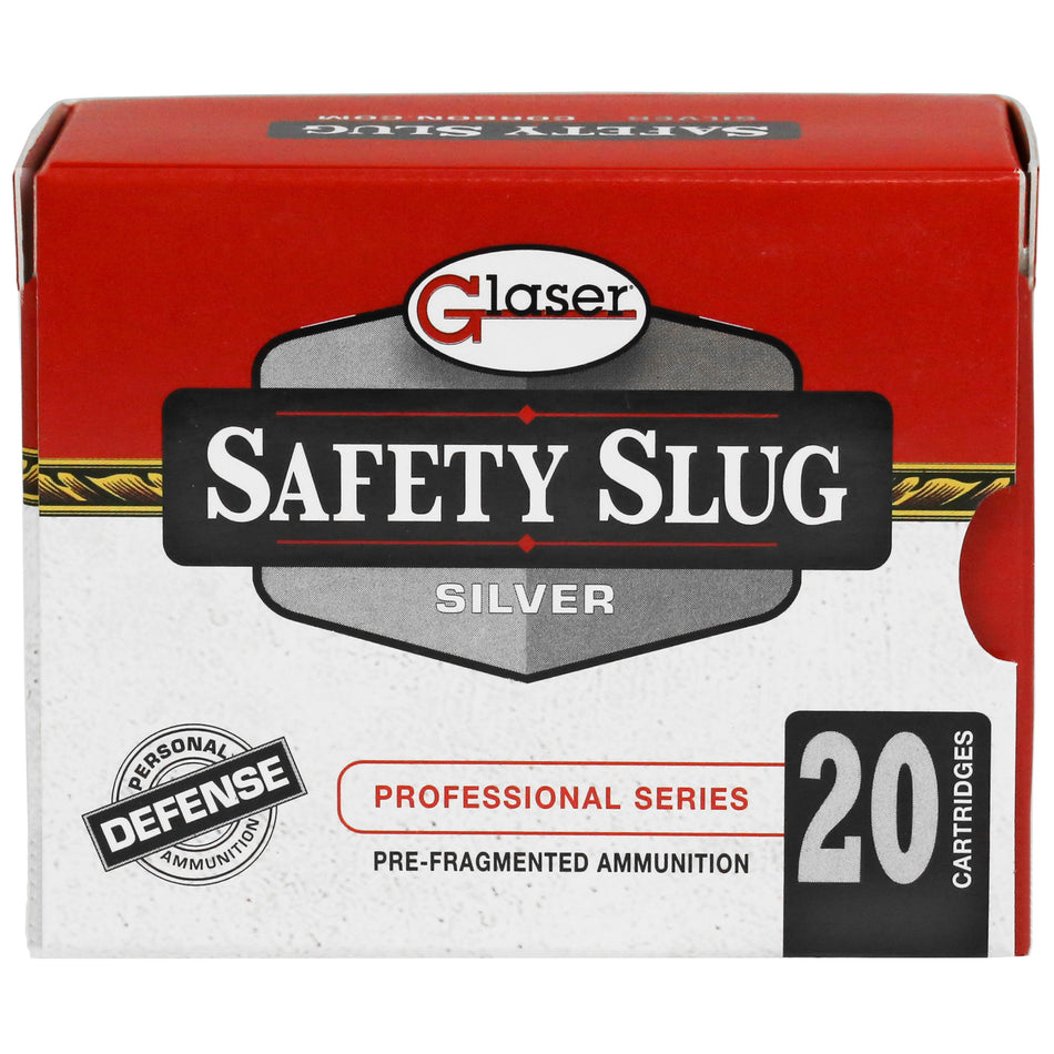 Glaser .357 Magnum Silver 80gr PolyTip Ammo