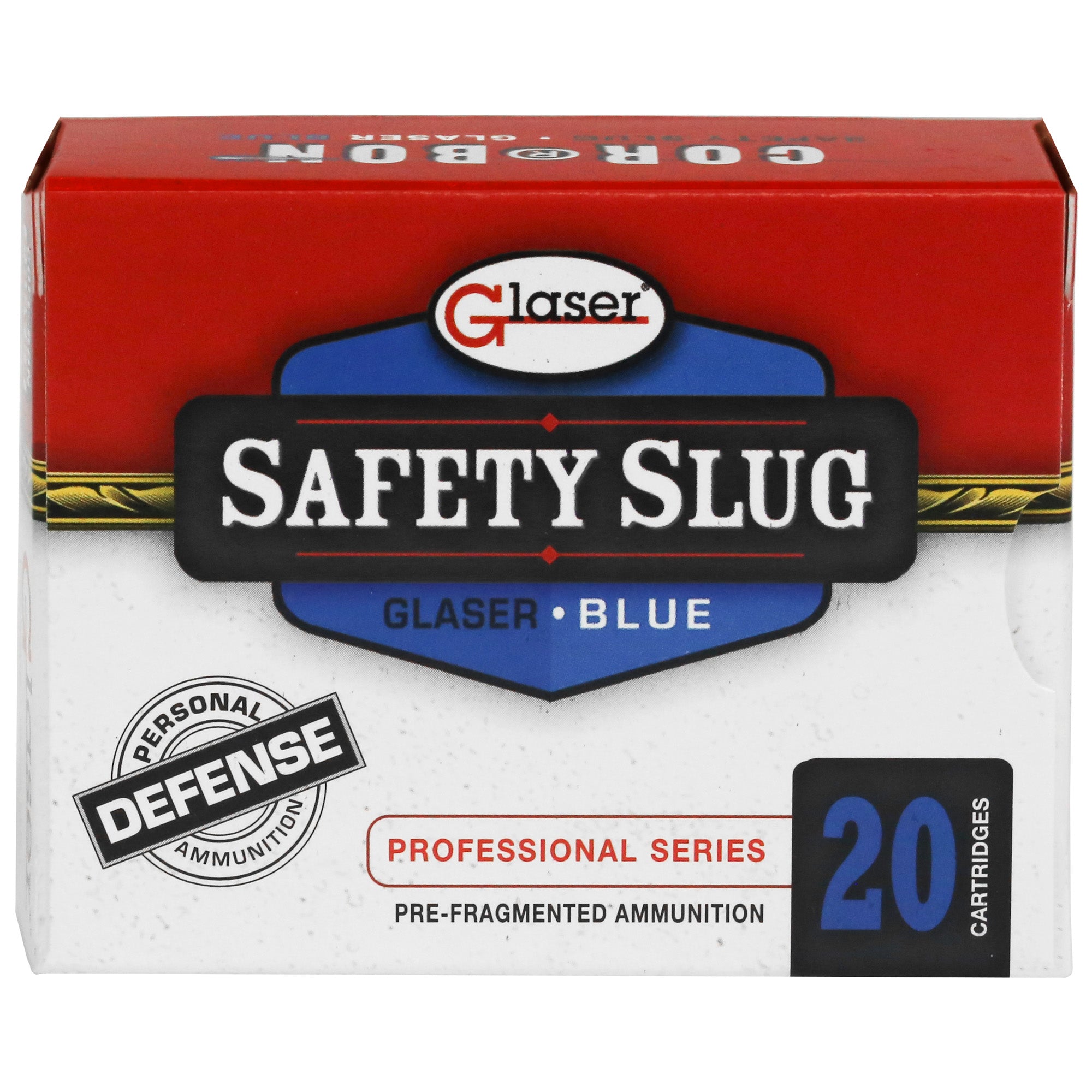 Glaser .45 ACP/Auto Blue +P 145gr PolyTip Ammo