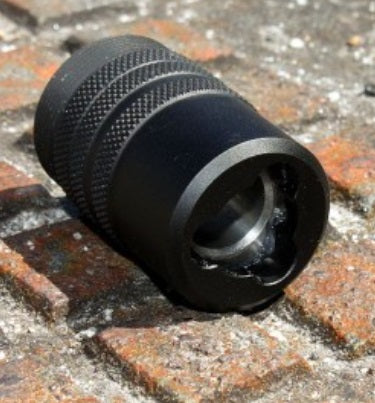 Gemtech 3-Lug Mount, GM-9/MM9, 9MM, For HK MP5, Female Quick Disconnect, Black 12180