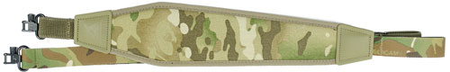 GROVTEC PREMIUM PADDED SLING 48X1 CAMO/MULTICAM W/ SWIVELS