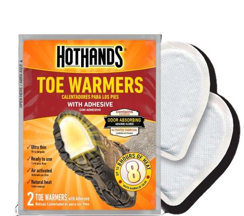 HOTHANDS TOE WARMERS 40 PAIR 8 HOUR W/ ADHESIVE