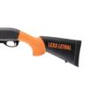 Hogue Overmolded Shotgun Stock for Remington 870 12 ga Less Lethal Orange
