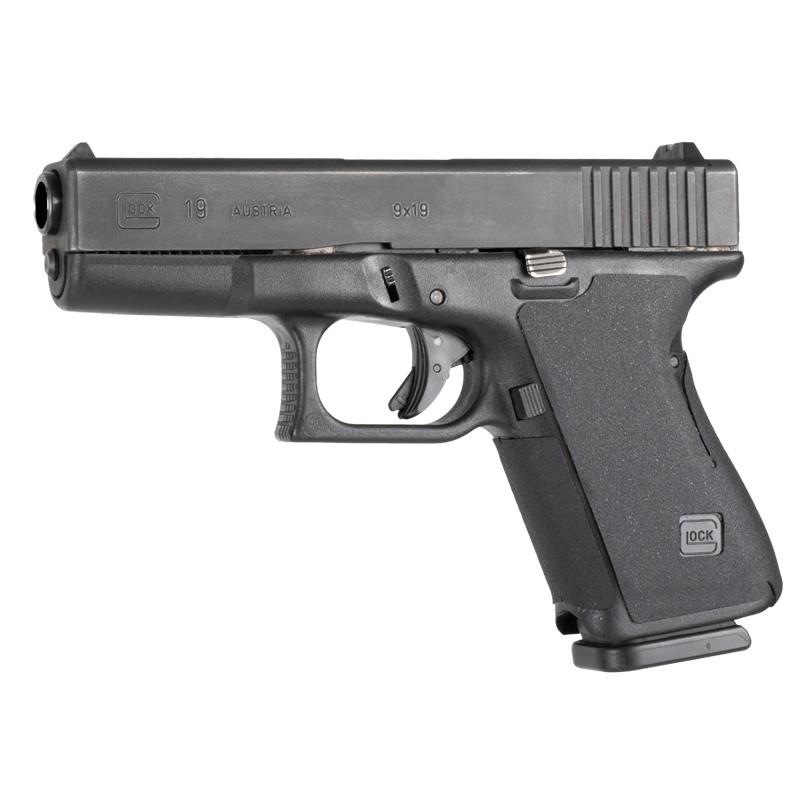 Hogue Wrapter Rubber Adhesive Grip for Glock Gen 1-2 Models 192332 - Black