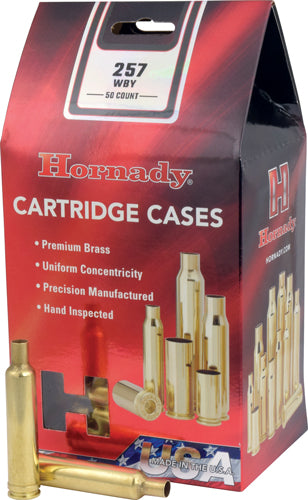 HORNADY UNPRIMED CASES .257 WBY MAG 50PK 5BX/CS
