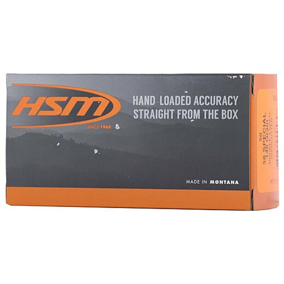 HSM .38 Special Training 158gr FMJ Ammo