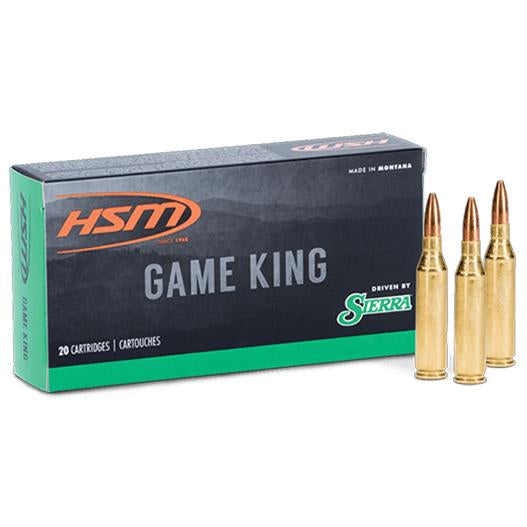 HSM .30 Remington AR Game King 150gr JSP Ammo