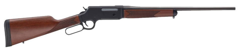Henry H014243 Long Ranger Full Size 243 Win 4+1 20" Blued Steel Barrel, Black Hard Coat Anodized Steel Receiver, American Walnut Stock Right Hand