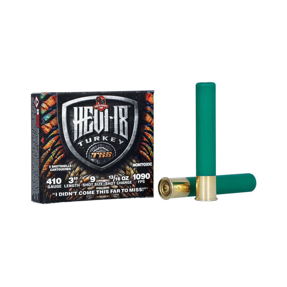 HEVI-Shot HEVI-18 TSS Turkey .410 Bore 3" 13/16 oz #9 Shot