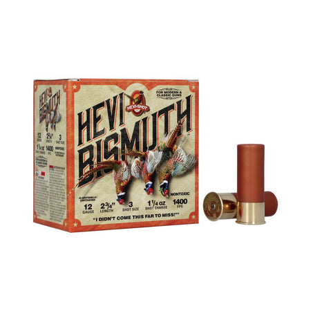 HEVI-Shot HS14713 HEVI-Bismuth Upland 12 Gauge 2-3/4 1-1/4oz #3 1400 fps