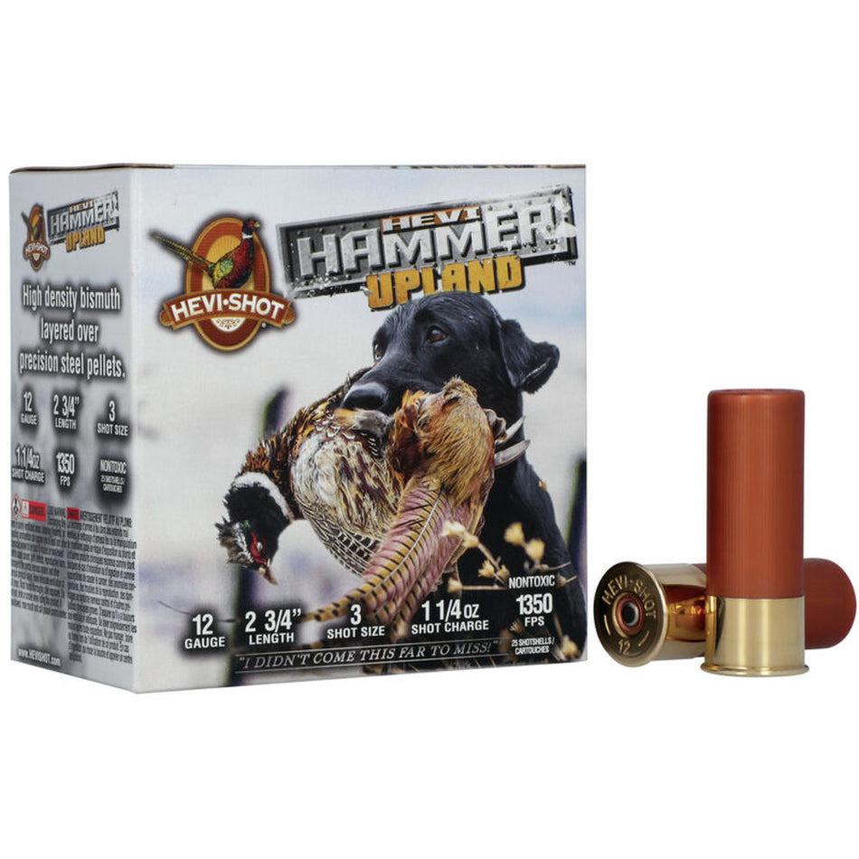 HEVI-Shot HEVI-Hammer Upland 12 Gauge 2.75 in 1-1/4 oz #3
