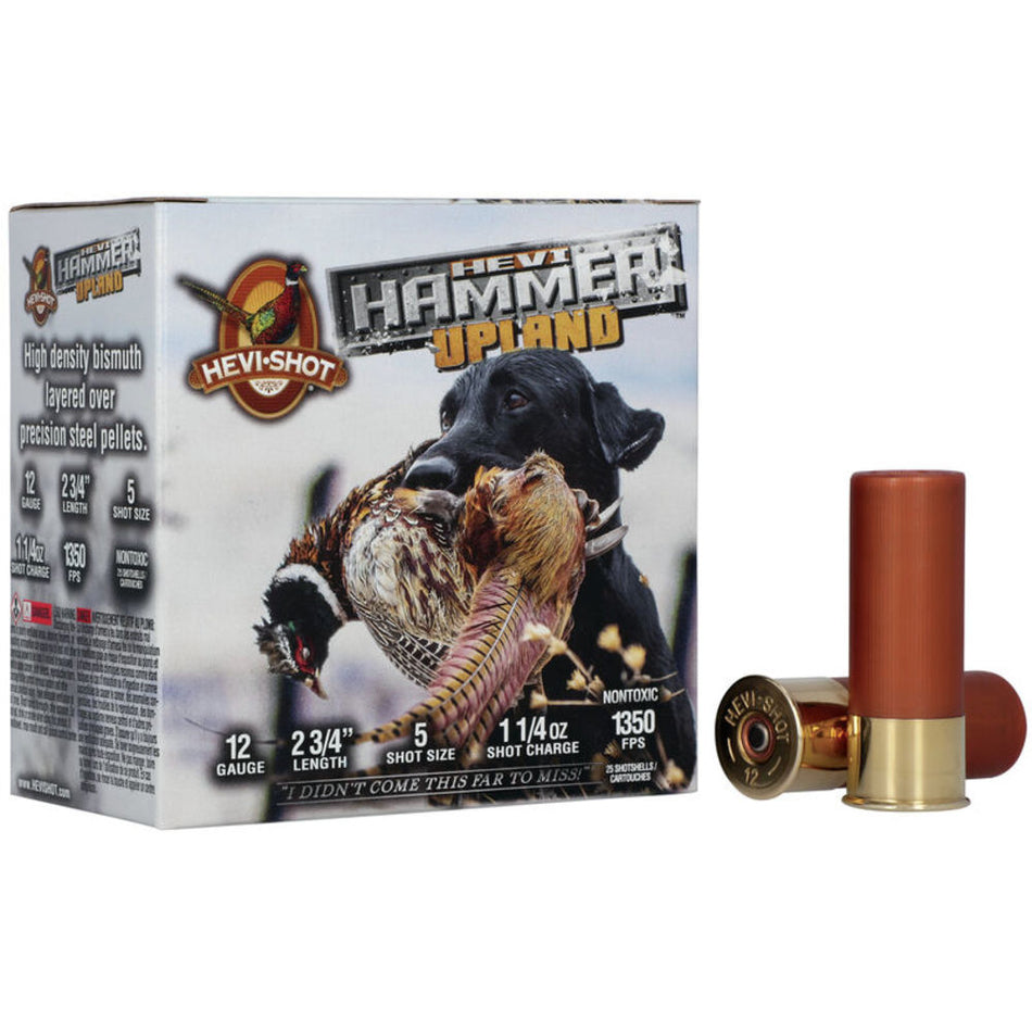 HEVI-Shot HEVI-Hammer Upland 12 Gauge 2.75 in 1-1/4 oz #5