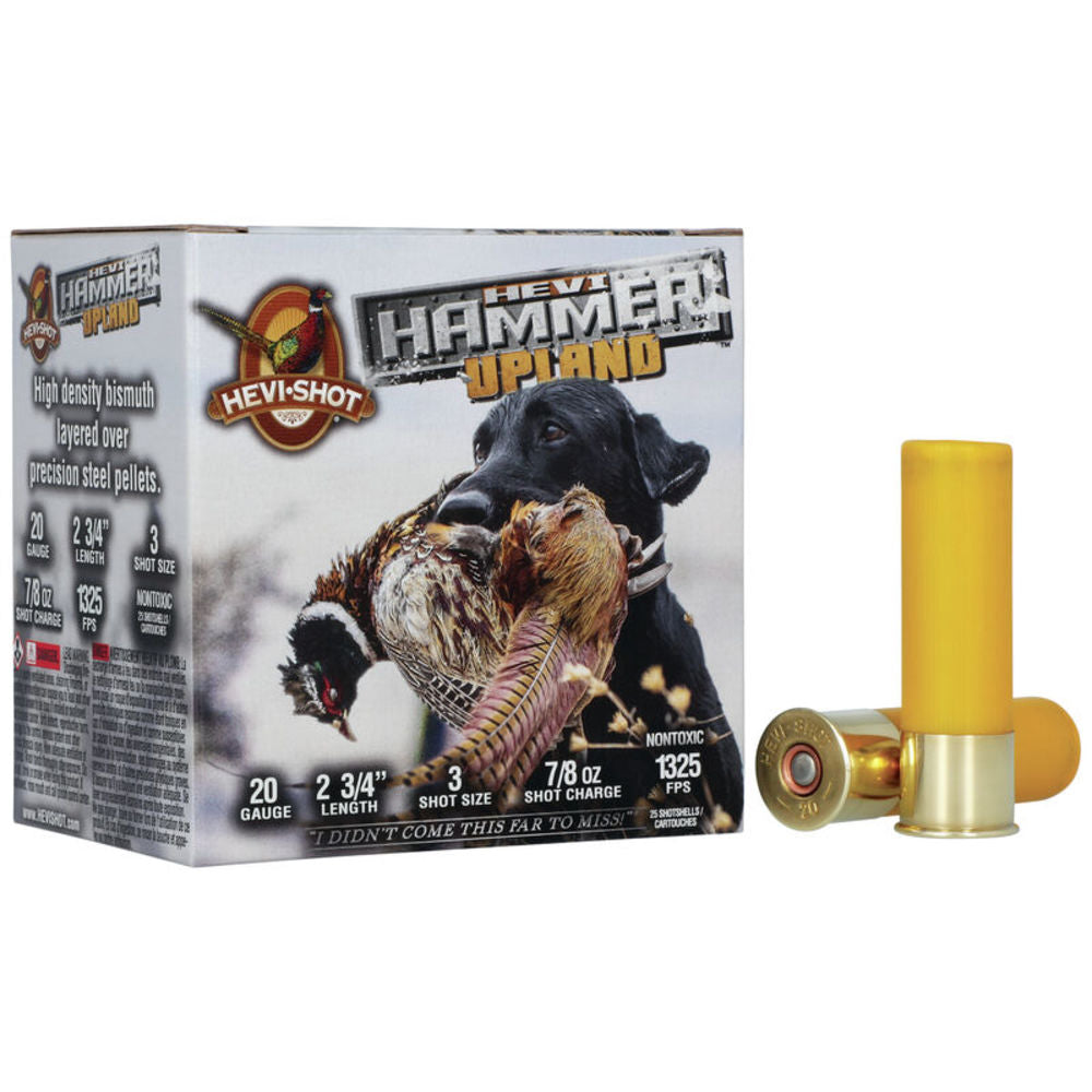 HEVI-Shot HEVI-Hammer Upland #3 20 Gauge 1 oz 2.75 in