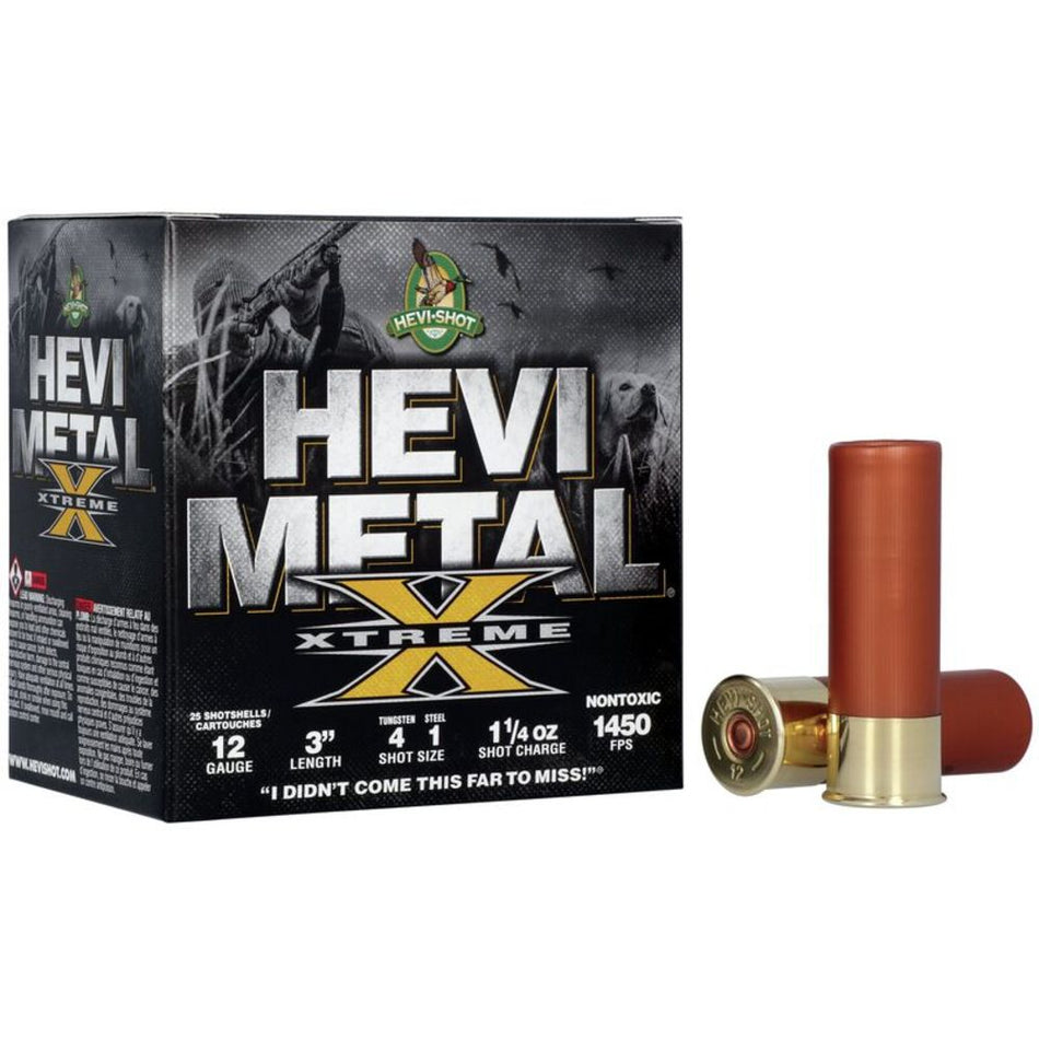 HEVI-Shot HEVI-Metal Extreme 12 Gauge 3" 1 1/4 oz #4/1 Shot