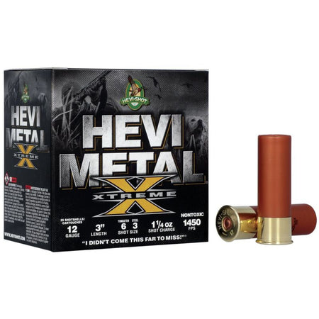 HEVI-Shot HS38126 HEVI-Metal Extreme 12 Gauge 3" 1-1/4oz  1450 fps