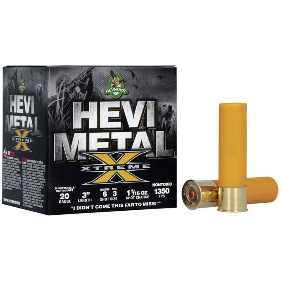 HEVI-Shot HS39206 HEVI-Metal Extreme 20 Gauge 3" 1-1/16oz  1350 fps