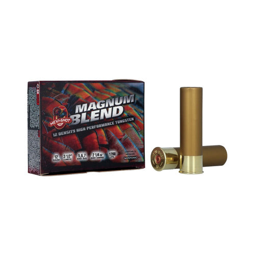 HEVI-Shot Magnum Blend Turkey 12 Gauge 3 1/2" 2 1/4 oz #5/6/7 Shot