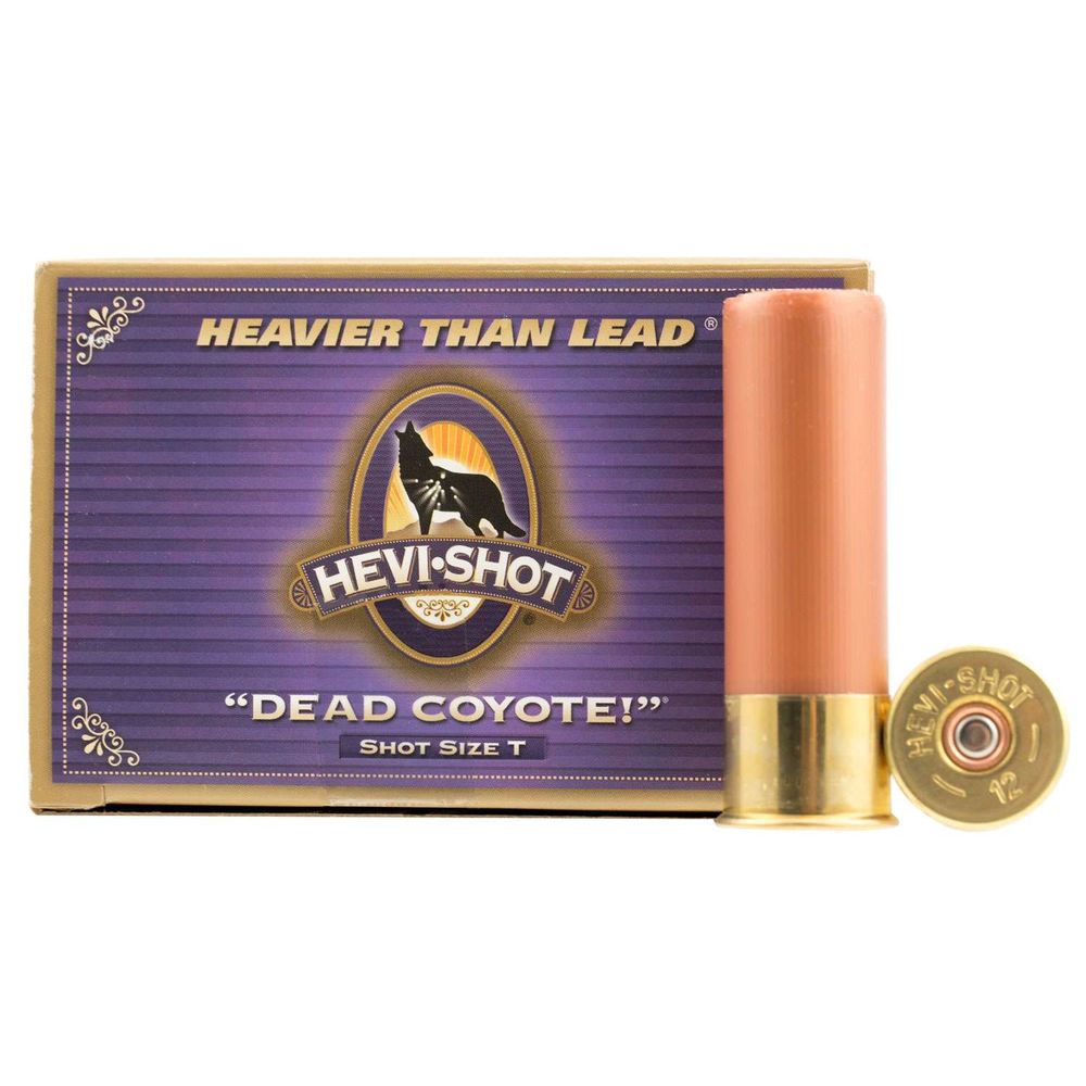 HEVI-Shot Dead Coyote Varmint 12 Gauge 3" 1 1/2 oz #T Shot