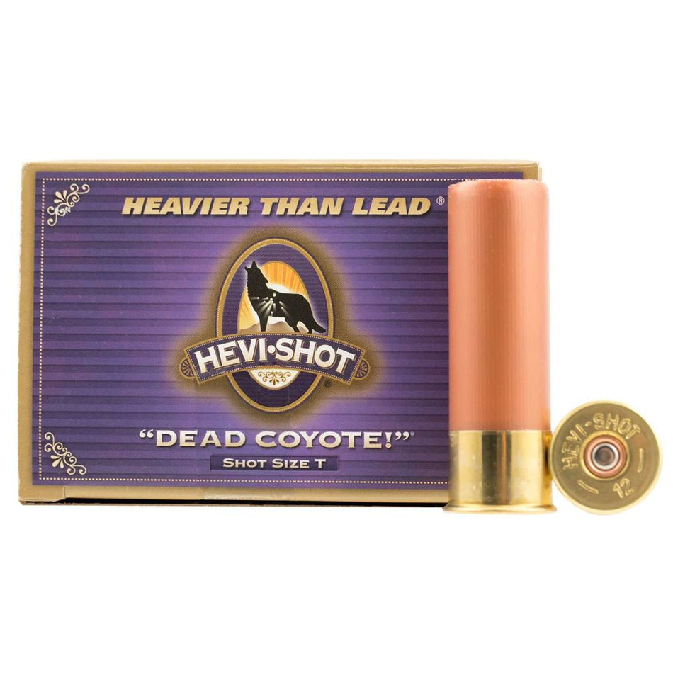 HEVI-Shot Dead Coyote Varmint 12 Gauge 3" 1 1/2 oz #T Shot