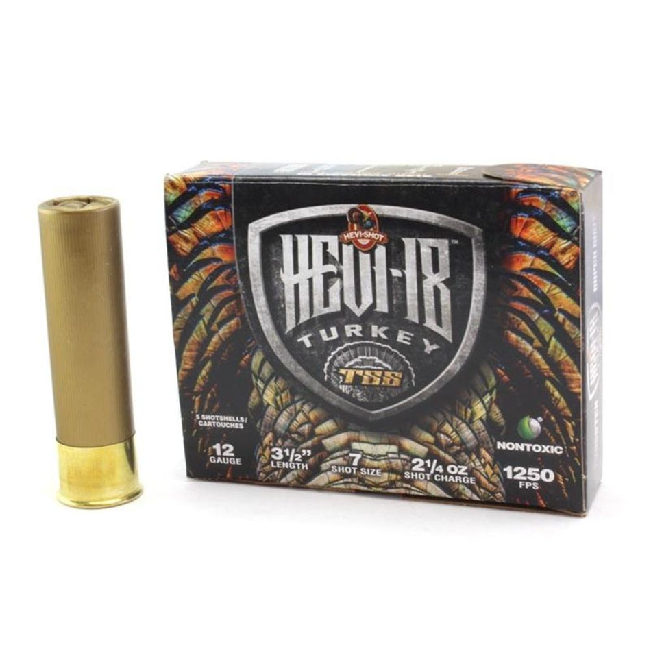 HEVI-Shot HEVI-18 TSS Turkey 12 Gauge 3 1/2" 2 1/4 oz #7 Shot
