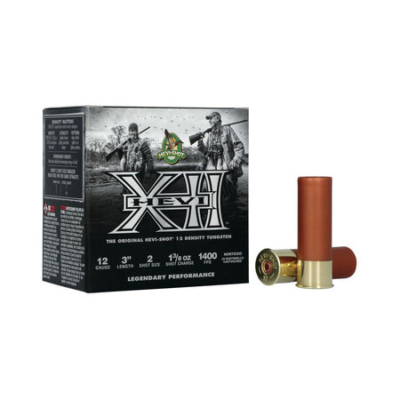 HEVI-Shot HEVI-XII Waterfowl 12 Gauge 3" 1 3/8 oz #2 Shot