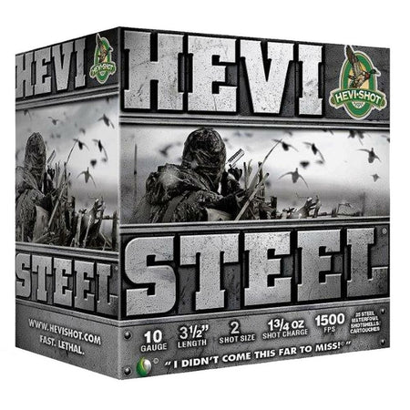 HEVI-Shot HEVI-Steel 10 Gauge 3.5 in 1-3/4 oz #2