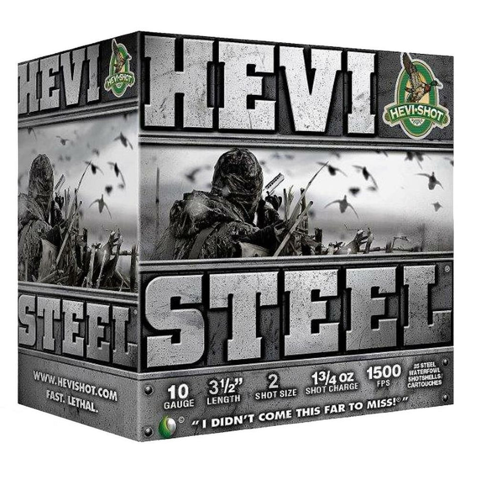 HEVI-Shot HEVI-Steel 10 Gauge 3.5 in 1-3/4 oz #2