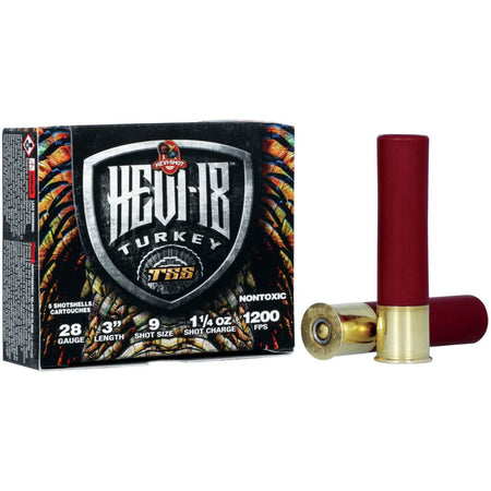HEVI-Shot HS7289 HEVI-18 TSS Turkey 28 Gauge 3" 1-1/4oz #9 1200 fps