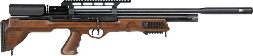 HATSAN BULLBOSS .25 PCP 1000 FPS BLACK/WOOD W/2 MAGS