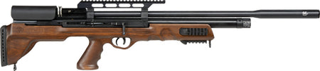 HATSAN BULLBOSS .25 PCP 1000 FPS BLACK/WOOD W/2 MAGS