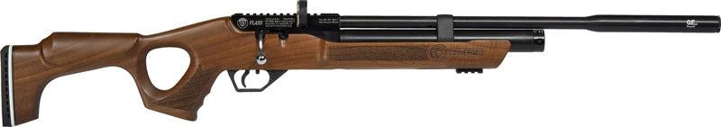 HATSAN FLASH QE .25 PCP 900 FPS WALNUT/BLUED W/ 2 MAGS