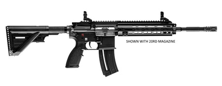 HK 81000402 HK 416 22 LR 10+1 16.10" Black Steel Threaded Barrel Aluminum w/M-LOK & Picatinny Rail Black Aluminum Receiver Black Retractable Stock Right Hand