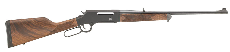 Henry H014S65 Long Ranger Full Size 6.5 Creedmoor 4+1 22" Blued Steel Barrel, Black Hard Coat Anodized Steel Receiver, American Walnut Stock Right Hand
