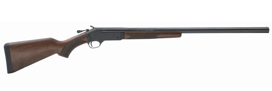 Henry H01512 Single Shot 12 Gauge with 28" Barrel, 3.5" Chamber, 1rd Capacity, Blued Steel Finish & American Walnut Stock Right Hand (Full Size)