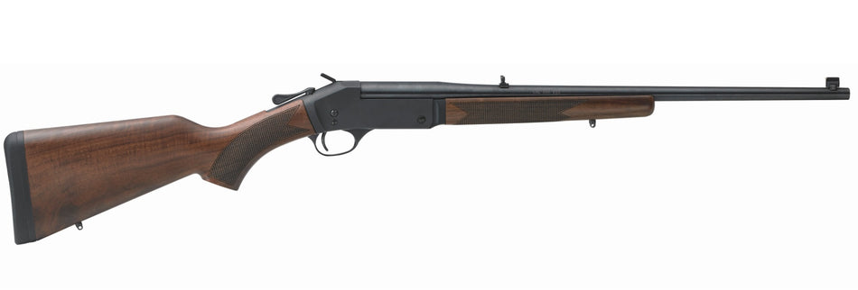 Henry H0153030 Single Shot Full Size Single Shot 30-30 Win 1 Shot, 22" Blued Round Barrel, Blued Steel Receiver, American Walnut Fixed w/Pistol Grip Stock, Right Hand