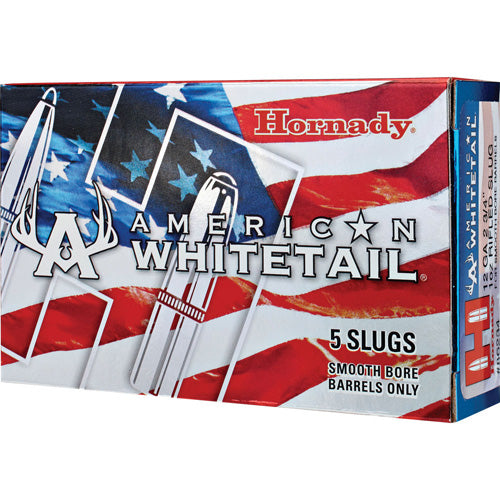 Hornady American Whitetail Hunting 12 Gauge 2 3/4" 1 oz Rifled Slug