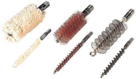 Hoppe's 3-Pack Brush/Swab Kit .44/.45 cal