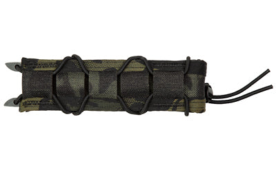 High Speed Gear Extended Pistol TACO LT, Single Magazine Pouch, Molle, Fits Most PCC Magazines, Hybrid Kydex and Nylon, Multicam Black 11EX00MB