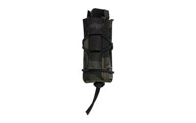High Speed Gear Pistol TACO, Single Magazine Pouch, Molle, Fits Most Pistol Magazines, Hybrid Kydex and Nylon, Multicam Black 11PT00MB