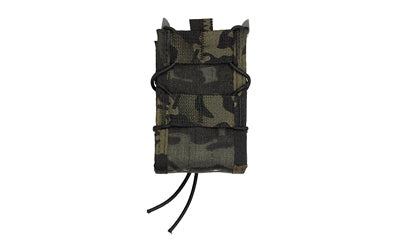 High Speed Gear Rifle TACO, Single Magazine Pouch, MOLLE, Fits Most Rifle Magazines, Hybrid Kydex and Nylon, Multicam Black 11TA00MB