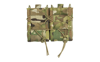 High Speed Gear Double Rifle TACO, Dual Magazine Pouch, Molle, Fits Most Rifle Magazines, Hybrid Kydex and Nylon, MultiCam 11TA02MC
