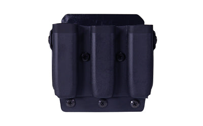 High Speed Gear Uniform Line, Triple Mag Pouch, Size 1, Black, Fits MOLLE or Belt, Kydex, Universal Clip Mount 42P103BK