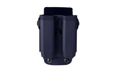 High Speed Gear Uniform Line, Twin Mag Pouch, Size 2, Black, Fits MOLLE or Belt, Kydex, Universal Clip Mount 42P202BK