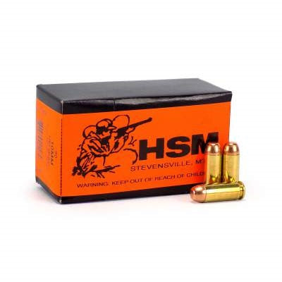 HSM 10mm Auto 180gr FMJ Ammo