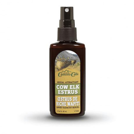 Carlton's Calls Cow Elk Estrus Urine 2 oz Spray Bottle