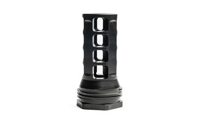 HUXWRX Safety Co. Muzzle Brake-QD, 338 Caliber, 5/8X24, Black, Fits HX-QD Magnum Ti Suppressors 1647