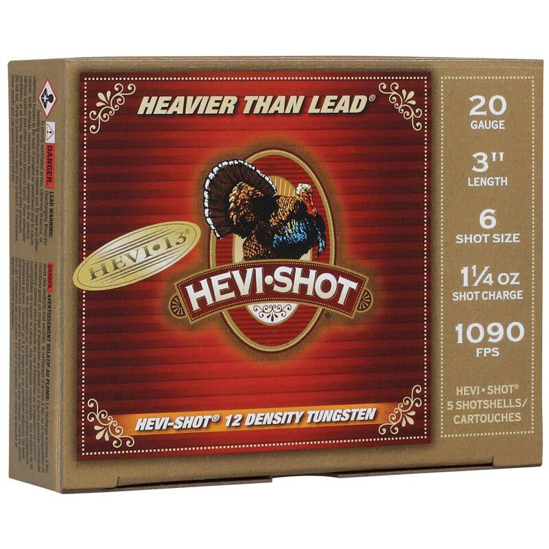 HEVI-Shot HEVI 13 20 Gauge 3 in 1-1/4 oz #6