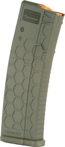 HEXMAG MAGAZINE AR-15 5.56X45 30RD OD GREEN POLYMER SERIES 2