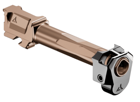 Radian Weapons R0832 Ramjet & Afterburner Combo 9mm Compatible w/Glock 19 Gen5, Bronze Stainless Steel