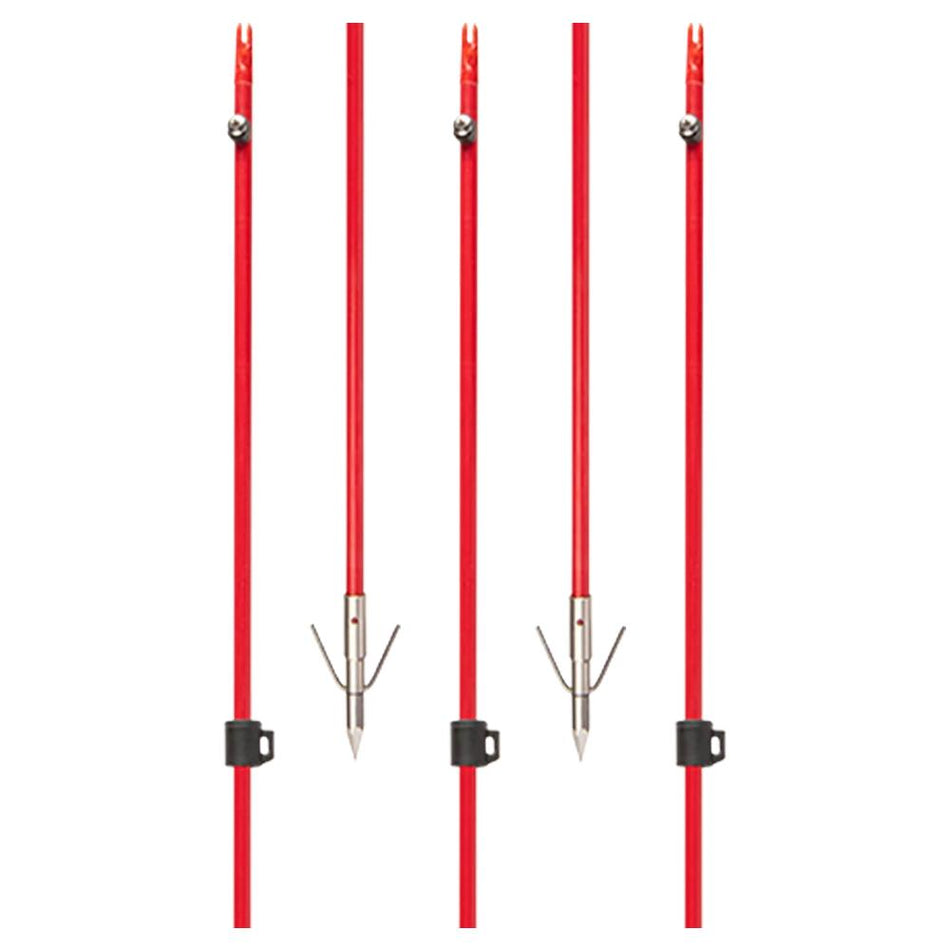 Cajun Bowfishing Fiberglass Arrow with Piranha Point XT